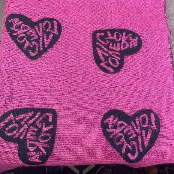 Victoria Secret Winter Angel Love Victoria Scarf 53 X 60” - Picture 5 of 6
